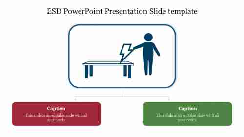 ESD PowerPoint Presentation Slide template